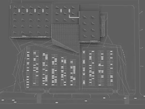 shopping mall 03 3D Model