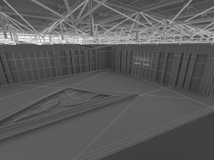 shopping mall 03 3D Model