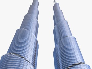 baku skyscrapers 3 pack 3D Models