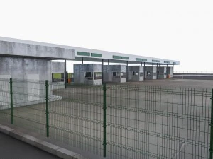 transport checkpoint 3D Model