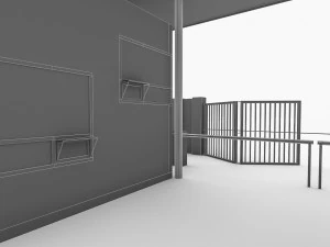 transport checkpoint 3D Model