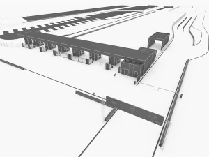 transport checkpoint 3D Model