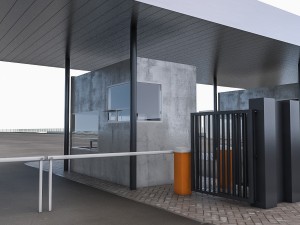 transport checkpoint 3Dモデル