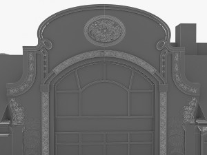 art nouveau mansion 3D Модель