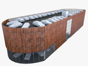 mehrst&ouml;ckiges Parkhaus 3D Modell