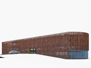 multistory parking garage 3D Model