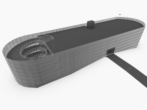 multistory parking garage 3Dモデル