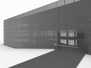 multistory parking garage 3Dモデル