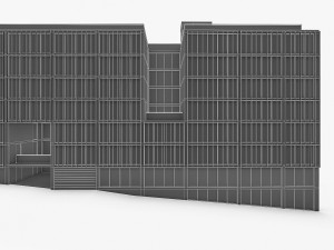 office building 09 3D मॉडल