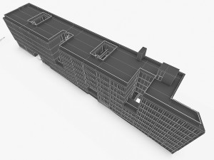 office building 09 3D मॉडल