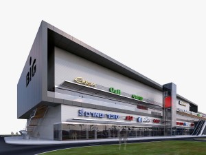 shopping mall 05 3D Model