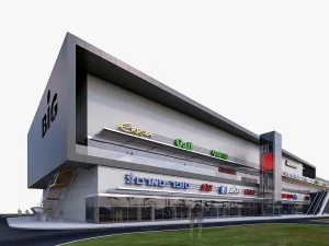 shopping mall 05 3D Model