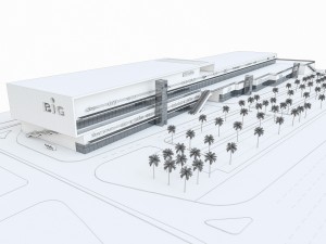 shopping mall 05 3D Model