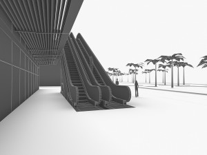 shopping mall 05 3D Model