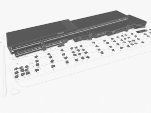 shopping mall 05 3D Model