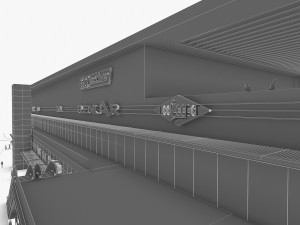 shopping mall 05 3D Model