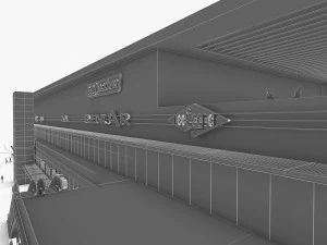 shopping mall 05 3D Model