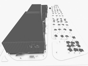shopping mall 05 3D Model