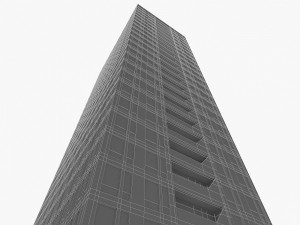residential complex buildings Modello 3D