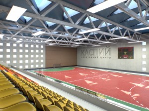 gym athletics interior 3D Model