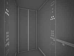 cole&ccedil;&atilde;o de elevadores otis Modelo 3D