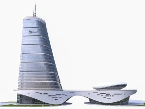 office building 05 3D Model