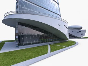 office building 05 3D Model