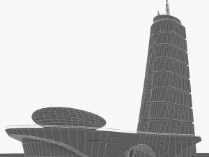 office building 05 3D Model