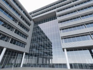 industrial office building 3D Model