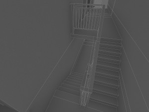 multi-family attached house 3D Model