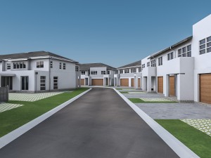 residential area neighborhood houses 3D Модель