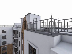 residential buiding 3D Model