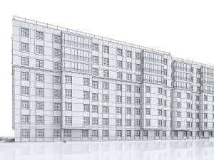 residential buiding 3D Model