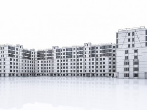residential buiding Modelo 3D