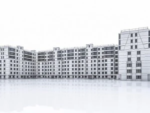 residential buiding 3D Model