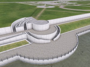residential urban landscape beach Modelo 3D