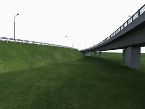 residential urban landscape beach 3D Model