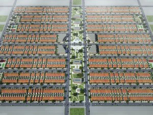 мікрорайон мікрорайону 3D Модель