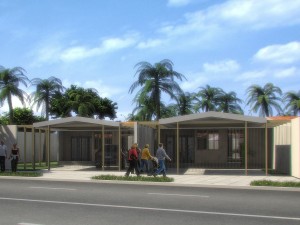 residential urban area district 3D Model