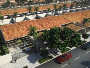 residential urban area district 3D Model