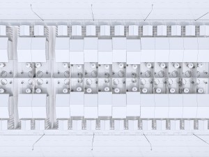 residential urban area district 3D Model