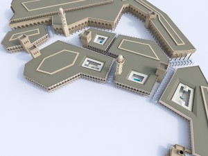 souq bazaar market 3D Modell