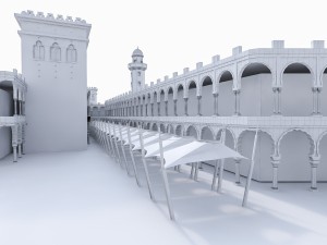 souq bazaar market 3D Modell