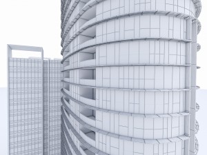residential building 01 3D Model