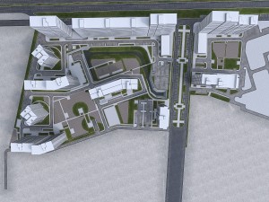 residential urban area 3D 모델