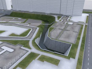 residential urban area 3D Model