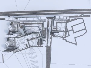 residential urban area 3D Model