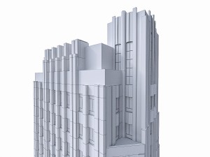 wiltern theatre - pellissier building 3D Модель