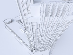 wiltern theatre - pellissier building 3D Модель