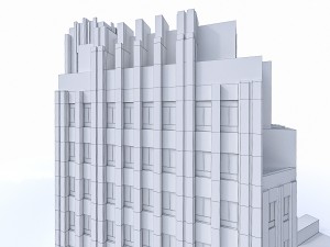 wiltern theatre - pellissier building 3D Модель